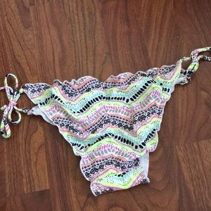 Cinched Bathing Suit Bottoms